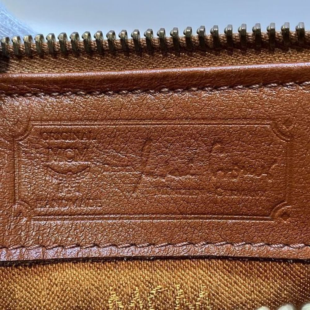 MCM Boston Bag Tan - Picture 5 of 9